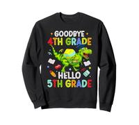 Au revoir, 4e année, bonjour, 5e année, dinosaure drôle, graduation Sweatshirt