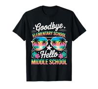 Au revoir à l'école primaire, bonjour au collège, dernier jour d'école T-Shirt