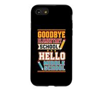 Au Revoir, élève du Primaire, Bonjour, diplômé du collège Coque pour iPhone SE (2020) / 7/8