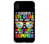 Au Revoir en 5e année sur Le Chemin du collège, mais Premier été Coque pour iPhone XS Max