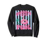 Au Revoir l'école, Bonjour à la Piscine, Vacances d'été, dernière Fin de Classe Sweatshirt