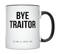 Au Revoir Traître Mug Drôle Tasse Jolis Tasse À Café Pour Cacao Cuisine Maison 330Ml