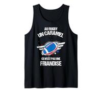 Au Rugby Un Caramel C'est Pas Une Friandise Joueur De Rugby Débardeur