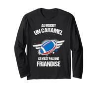 Au Rugby Un Caramel C'est Pas Une Friandise Joueur De Rugby Manche Longue