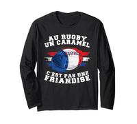Au Rugby Un Caramel C'est Pas Une Friandise Joueur De Rugby Manche Longue