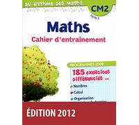 Maths Cm2 - Cahier D'entraînement, Programmes 2008