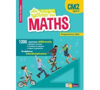 Au rythme des maths CM2 cycle 3 fichier l'élève 2016 Fichier élève par domaines, Nouveau programme 2016 - Josiane Hélayel - Bordas - broché - Scolaire / Universitaire