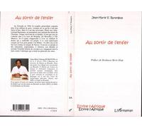 Au sortir de l'enfer - Jean-Marie-Vianney Rurangwa - L'harmattan - broché - Roman