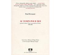 Au Temps Pour Moi Suivi D'une Réflexion D'edgar Morin Et De Véronique Nahoum-Grappe