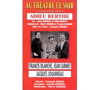Au théâtre ce soir : Adieu Berthe [VHS]