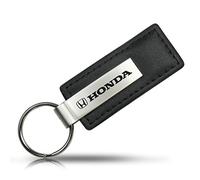 Au-Tomotive Gold, Inc. Honda Cuir Noir Porte-clés