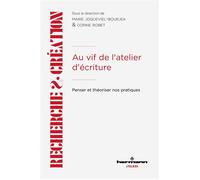 Au vif de l'atelier d'écriture Penser et théoriser nos pratiques - Marie Joqueviel-Bourjea - Hermann - broché - Essai