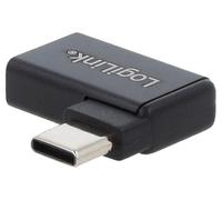 AU0055 Adaptateur USB 3.2 USB Femelle A, USB C Connecteur d'angle LOGILINK