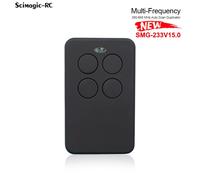 AU1600 AU1680 bois DOMINO porte télécommande Code roulant fixe 433.92mhz ouvre-porte de Garage 1pcs black