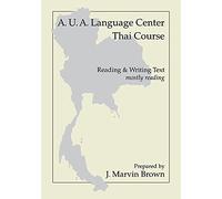 Aua Language Center Thai Course Reading and Writing: Mostly Reading