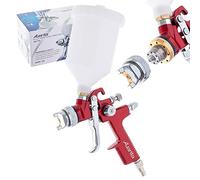 Auarita HVLP AB-17G Pistolet pulvérisateur à technologie Buse de 1,4 mm Durable Capacité de 600 ml pour la peinture Trois modes de réglage Très efficace Bon pour les matériaux lourds
