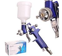 Auarita HVLP Mini H-2000P Pistolet pulvérisateur à Technologie Buse de 1,2 mm Durable Capacité de 125 ML pour la Peinture Trois Modes de réglage Très Efficace Bon pour Les matériaux Lourds