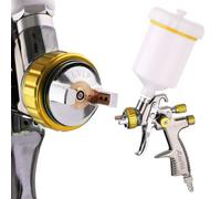 Auarita LVLP Pistolet pulvérisateur à Technologie L-898 Buse de 1,8 mm Durable Capacité de 600 ML pour la Peinture Trois Modes de réglage Couche de Peinture très Fine Extrêmement précise