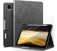 AUAUA Coque de Protection pour iPad Pro 11 2022/2021/2020/2018 Cuir synthétique avec Porte-Stylo Apple et Fonction Veille Automatique Étui pour iPad Pro 11 4th/3rd/2nd/1st Generation (Gris)