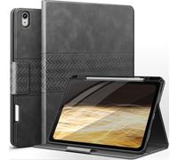 AUAUA Coque pour iPad Air 13" M4/M3/M2 (2026/2025/2024), avec Porte-Stylo, Support Pencil Pro/USB-C, Veille/réveil Automatique (Gris)