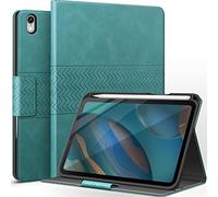 AUAUA Étui pour iPad Mini 7/6 (8,3" 2024/2021) avec Porte-Crayon, Mise en Veille/réveil Automatique, Cuir PU (Vert)