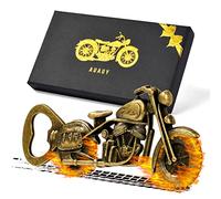 AUAUY Décapsuleurs Bière Moto Rétro, avec Coffret Cadeau