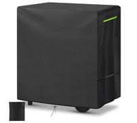 AUAUY Housse Barbecue Exterieur, 90 x 70 x 110 cm Bache Barbecue Imperméable, 420D Oxford Housse Barbecues Con Bolsa de Almacenamiento y Cordón Ajustable, Couverture de Grill Anti-Vent/Anti-UV