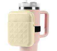 AUAUY Stanley Sac pour Bouteille d'eau pour Stanley Quencher Adventure 100 ML et Stanley Iceflow 50 oz 95 ML, Sac de Gym pour gobelet Stanley avec Poche zippée, Accessoires de Gym pour Femme (Vache