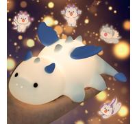 AUAUY Veilleuse Dragon, Rechargeable USB Veilleuse Tactile en Silicone