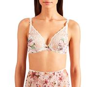 Aubade PA12 Reine des Pres Soutien-Gorge Triangle Plongeant avec Armatures Non Rembourré Blanc Jasmin 85B