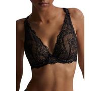 Aubade Plunge Bra pour Femme - Danse Des Sens - Noir 75 (Taille FR: 90D)