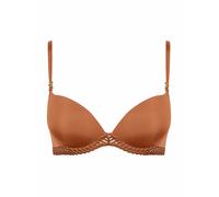 AUBADE Soutien-gorge push-up SHEER EMOTION honey marron clair | 85B