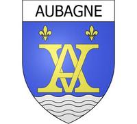 Aubagne 13 ville Stickers blason autocollant adhésif - Taille : 4 cm