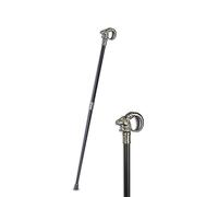 aubaho Canne de marche Capricorne Canne décorative Réplique Rétro Design Décoration