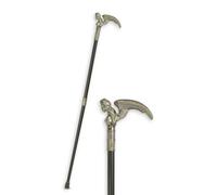 aubaho Canne de marche en forme d'ange - Réplique - Design rétro - Décoration