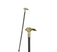 aubaho Canne de marche en forme de lapin - Canne décorative - Réplique rétro - Décoration