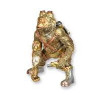 aubaho Figurine de chimpanzé Singe Steampunk en résine Réplique Rétro Design Décoration