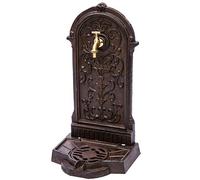 aubaho Fontaine Murale sur Pied - Fer - Style Antique - Marron - 11 kg/64 cm