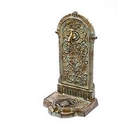 aubaho Fontaine Murale sur Pied - Fer - Style Antique - Vert - 11 kg/64 cm