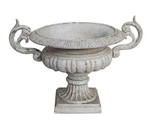 aubaho Nostalgie amphore Plantation Pots Flower Pot Seau Fonte