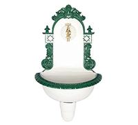 aubaho Nostalgie évier Fontaine Fontaine Murale Fontaine 72cm en Aluminium de Jardin