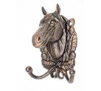 aubaho Porte Manteau vestiaire Armoire en Rack Fer Style Antique Cheval de Fer