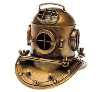 aubaho Scaphandre Casque de plongée décoration métal Style Antique 18cm