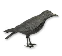 aubaho Sculpture en bronze d'un corbeau - Réplique rétro - Décoration