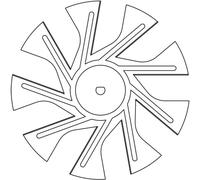 Aube De Roue Pour Four À Chaleur Tournante 3157290002 Faure Arthur Martin