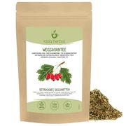 Aubépine (250g), Thé en Vrac, Aubépine Séchée et Coupée, 100% Naturelle et Pure pour la Préparation de Tisane, Thé d'Aubépine, Infusion de Plantes