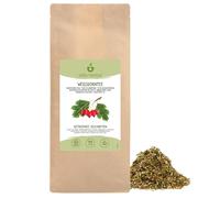Aubépine (500g), Thé en Vrac, Aubépine Séchée et Coupée, 100% Naturelle et Pure pour la Préparation de Tisane, Thé d'Aubépine, Infusion de Plantes