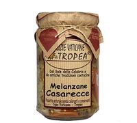 Aubergines en Huile 280g | Sauce Italienne Authentique - Food Gourmet | Délicatesse Artisanale Calabraise - Fabriqué en Italie par Delizie Vaticane di Tropea