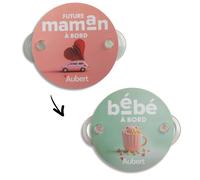 AUBERT CONCEPT Bébé à bord / Future maman à bord réversible
