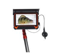 AUBEST Caméra sous-Marine, Caméra de pêche sur Glace, Sonar sous-Marin Plus Profond, détecteur Poissons avec Enrouleur câble 30M